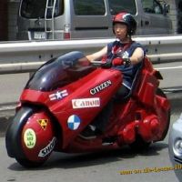 Japanes Sci-Fi Motorcycle