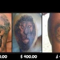 Preisunterschied - Tattoo Fun