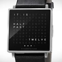 Designer Text Uhr