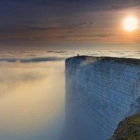 Beachy Head is a chalk headland in the United Kingdom