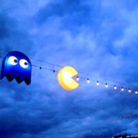 Good Idea - Ghost is hunting Pacman fairy lights