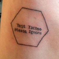 Test Tattoo - Please Ignore