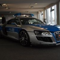 Keine Chance für Diebe - Polizei Audi R8