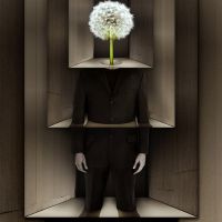 Surreal Photoshop Kunst Pusteblume