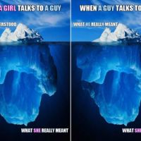 When a Girl talks to a Boy - what he understood