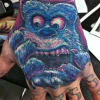 Monster AG Blue Monster Tattoo