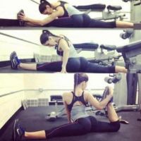 Beautiful Fitness Workout Girl