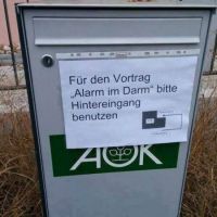 Hintereingang Vortrag Darm