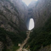 Treppe, China, Tor, Himmel, Gateway, heaven