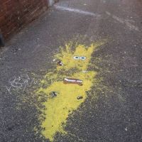 Sponge Bob, Grafitti