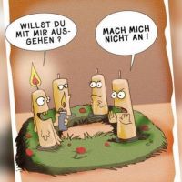 Weihnachten, Adventskranz, Flirt, Anmache, Flamme, Kerze