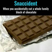 Snaccident, Schokolade, Unfall, Tafel