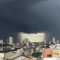 Regen, Wolken, Unwetter, Stadt