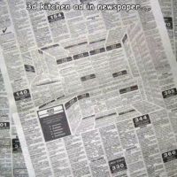 The Best Pics:  Position 1 in  - 3D, kitchen, advertising, newspaper
