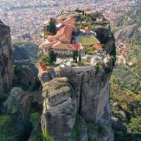 UNESCO-Weltkulturerbe, Berg, Fels, Meteora, Klöster, Griechenland