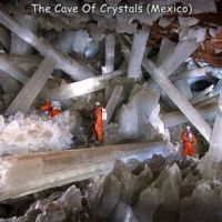 Kristalle, Höhle, Naica, Chihuahua, Mexiko