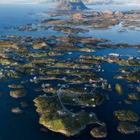 Inseln, Straßen, Brücken, Norwegen